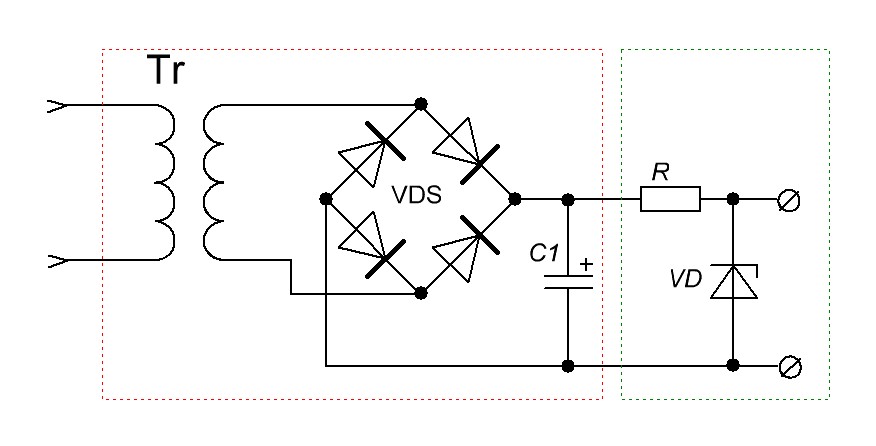 Как работает стабилитрон - Характеристика стабилитрона.